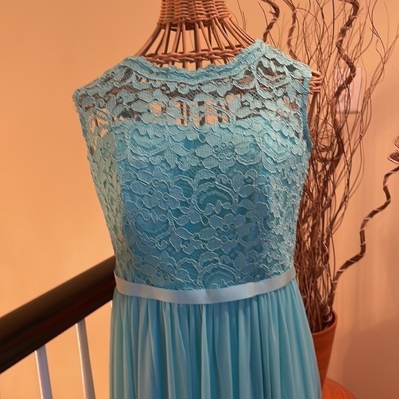 David’s Bridal NWT 🔥Sale🔥 blue dress - Picture 2 of 6